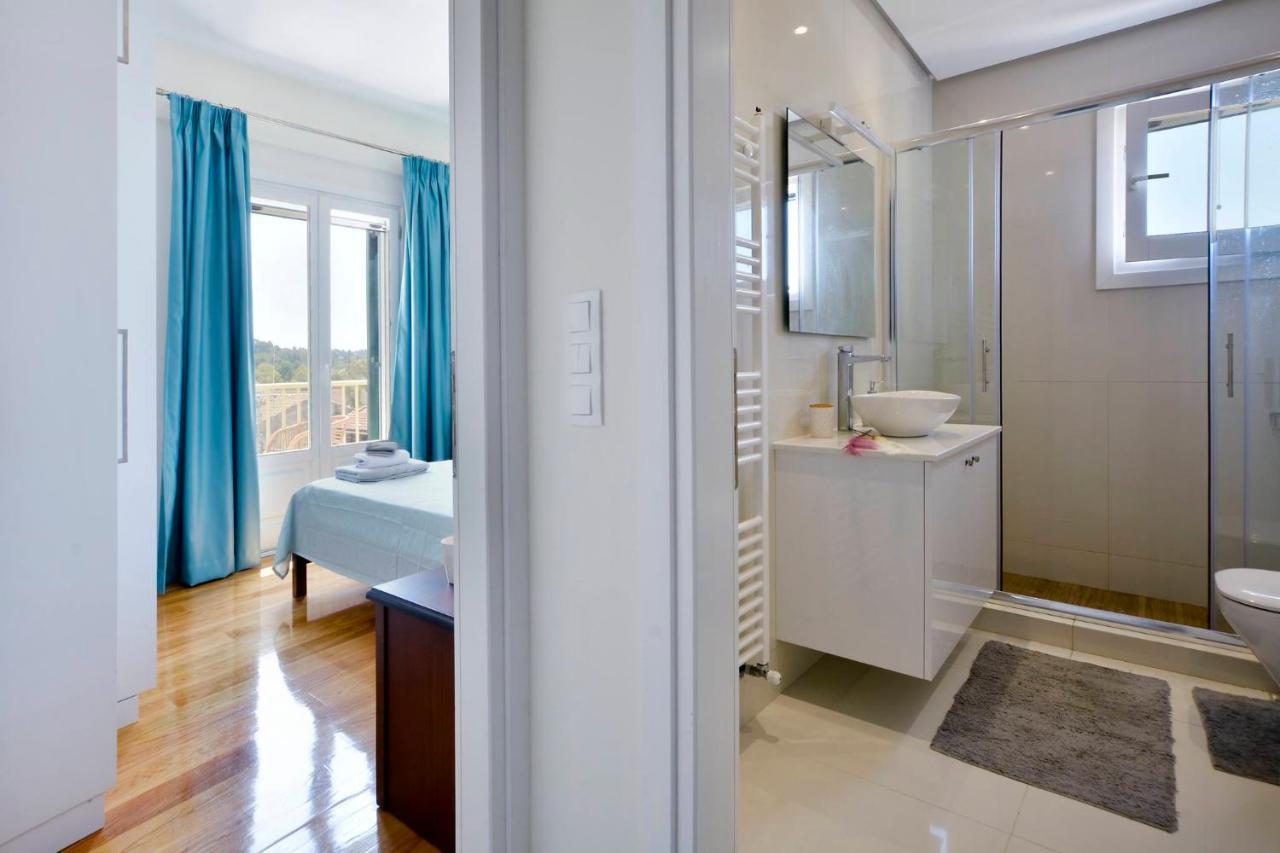 Luxury Bay View Apartment Corfu  Ngoại thất bức ảnh
