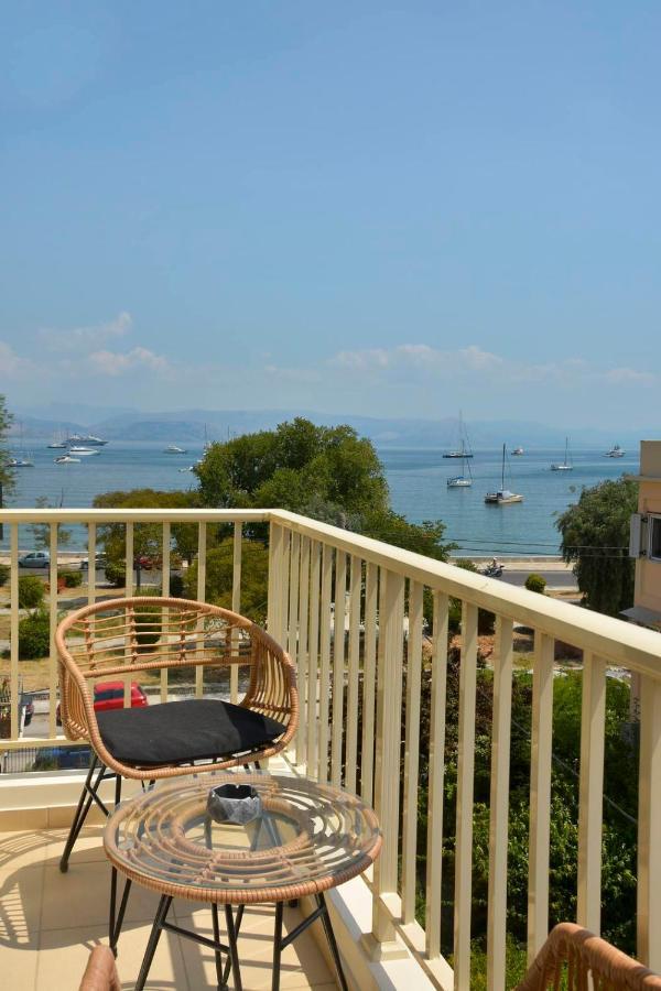 Luxury Bay View Apartment Corfu  Ngoại thất bức ảnh