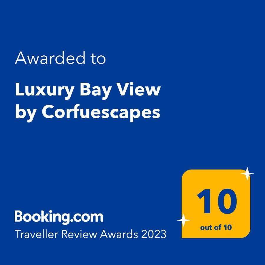 Luxury Bay View Apartment Corfu  Ngoại thất bức ảnh
